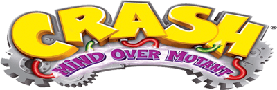 Crash Mind Over Mutant title screen for Wii